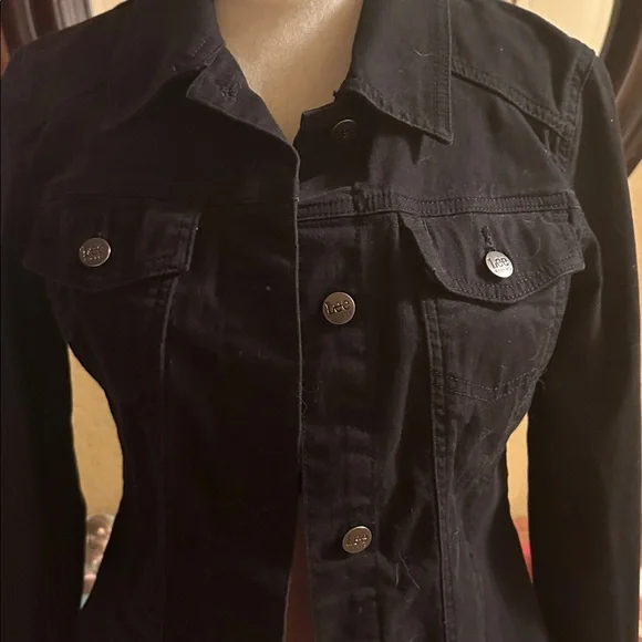 Lee Riders Black Denim Jacket - Picture 4 of 8
